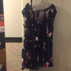 Short one piece jumpsuit